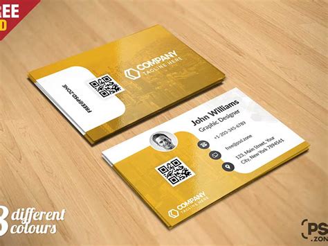 Free Business Card PSD Template - GraphicSlot